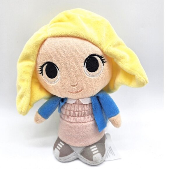 Funko Stranger Things El Eleven With Blond Wig 8" Plush Netflix Official Merch - Picture 1 of 7